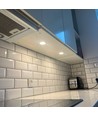 LEDlife Reco68 møbelspot indbygning RA92 - Hul: Ø5,5 cm, Mål: Ø6,8 cm, Guld, 2,7W, 12V DC