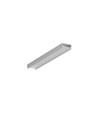 1m aluprofil BEGTON12 J/S - Anodiseret, påbygning, LED skinne