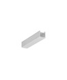 2m aluprofil HOOD14 F/U1 - Ubehandlet aluminium, påbygning, LED skinne