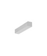 2m aluprofil HOOD14 F/U1 - Ubehandlet aluminium, påbygning, LED skinne