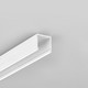 1m aluprofil SMART16 BC3/U4 - Hvid lakeret, påbygning, LED skinne