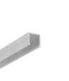 2m aluprofil SMART16 BC3/U4 - Ubehandlet aluminium, påbygning, LED skinne