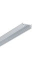 2m aluprofil SURFACE10.V2 BC/U - Ubehandlet aluminium, påbygning, LED skinne