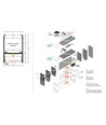 2m aluprofil COMBO30-01 ACDE-9 - Ubehandlet aluminium, påbygning, LED skinne