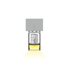 2m aluprofil COMBO30-01 ACDE-9 - Sort anodiseret, påbygning, LED skinne