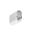 1m aluprofil NAMI23 CD-9 - Ubehandlet aluminium, påbygning, LED skinne