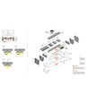 2m aluprofil VARIO30-01 ACDE-9/TY - Anodiseret, påbygning, LED skinne