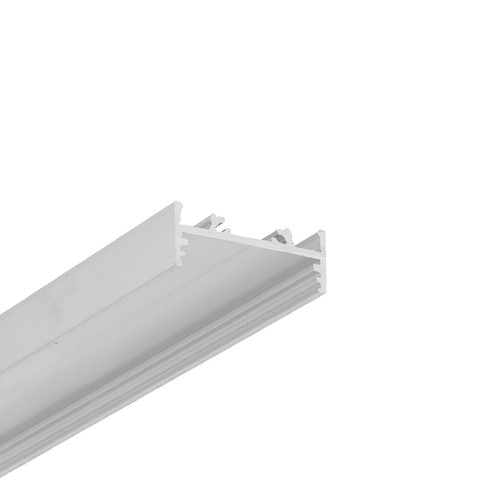 2m aluprofil VARIO30-01 ACDE-9/TY - Ubehandlet aluminium, påbygning, LED skinne