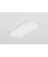 1m aluprofil VARIO30-01 ACDE-9/TY - Hvid lakeret, påbygning, LED skinne
