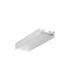 2m aluprofil VARIO30-01 ACDE-9/TY - Ubehandlet aluminium, påbygning, LED skinne