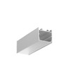 1m aluprofil VARIO30-02 ACDE-9/TY - Anodiseret, påbygning, LED skinne