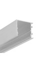 1m aluprofil VARIO30-03 ACDE-9/TY - Ubehandlet aluminium, påbygning, LED skinne