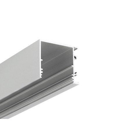 2m aluprofil VARIO30-03 ACDE-9/TY - Anodiseret, påbygning, LED skinne