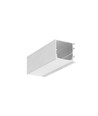 2m aluprofil VARIO30-03 ACDE-9/TY - Ubehandlet aluminium, påbygning, LED skinne