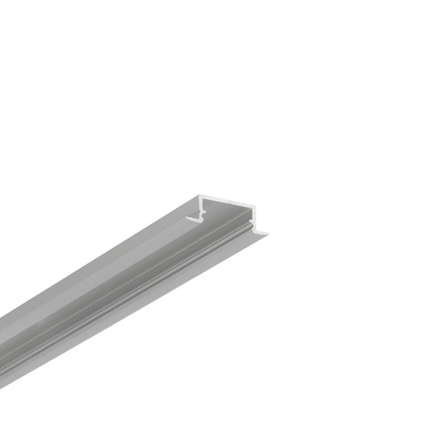 1m aluprofil BEGTIN12 J/S - Anodiseret, indbygget, LED skinne