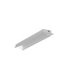 2m aluprofil DIAGONAL10 C - Anodiseret, indbygget, LED skinne