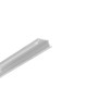 2m aluprofil GROOVE10.V2 A1C/U - Ubehandlet aluminium, indbygget, LED skinne