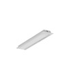 2m aluprofil GROOVE10.V2 A1C/U - Ubehandlet aluminium, indbygget, LED skinne
