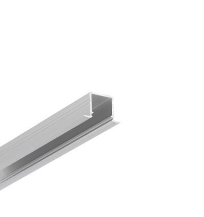 2m aluprofil SMART-IN10 AC2/Z - Anodiseret, indbygget, LED skinne