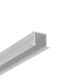 2m aluprofil SMART-IN16 BC3/U4 - Ubehandlet aluminium, indbygget, LED skinne
