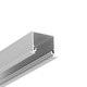 2m aluprofil LINEA-IN20 EE7F/U7 - Anodiseret, indbygget, LED skinne