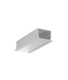 1m aluprofil VARIO30-07 ACDE-9/U9 - Anodiseret, indbygget, LED skinne