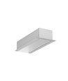 1m aluprofil VARIO30-07 ACDE-9/U9 - Anodiseret, indbygget, LED skinne