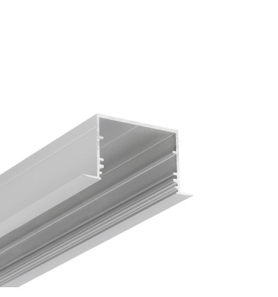 2m aluprofil VARIO30-07 ACDE-9/U9 - Anodiseret, indbygget, LED skinne