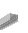 2m aluprofil VARIO30-07 ACDE-9/U9 - Anodiseret, indbygget, LED skinne