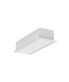2m aluprofil VARIO30-07 ACDE-9/U9 - Ubehandlet aluminium, indbygget, LED skinne