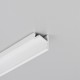 1m aluprofil CORNER10.V2 A1C/U1 - Hvid lakeret, hjørne, LED skinne
