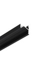 2m aluprofil CORNER10.V2 A1C/U1 - Sort anodiseret, hjørne, LED skinne
