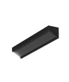 2m aluprofil CORNER10.V2 A1C/U1 - Sort anodiseret, hjørne, LED skinne