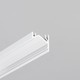 2m aluprofil CORNER12.V2 EF/U - Hvid lakeret, hjørne, LED skinne