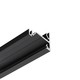 2m aluprofil CORNER14 EE7F/TY - Sort anodiseret, hjørne, LED skinne