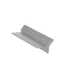 1m aluprofil GLOW12 DOWN A1C - Ubehandlet aluminium, indspartling, LED skinne