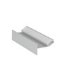 2m aluprofil GLOW12 UP A1C - Anodiseret, indspartling, LED skinne
