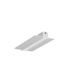 1m aluprofil HIDE10 C4 - Anodiseret, indspartling, LED skinne