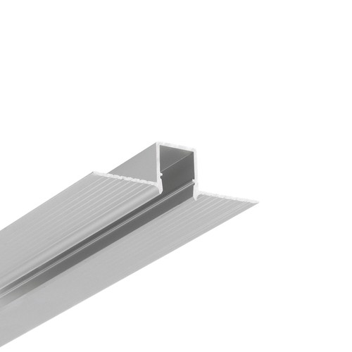 2m aluprofil HIDE10 C4 - Anodiseret, indspartling, LED skinne