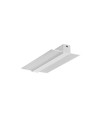 1m aluprofil HIDE10 C4 - Ubehandlet aluminium, indspartling, LED skinne