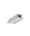 1m aluprofil LINEA-IN20 TRIMLESS EE7F - Anodiseret, indspartling, LED skinne