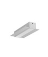 1m aluprofil LINEA-IN20 TRIMLESS EE7F - Anodiseret, indspartling, LED skinne