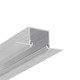 2m aluprofil LINEA-IN20 TRIMLESS EE7F - Ubehandlet aluminium, indspartling, LED skinne