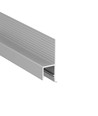 1m aluprofil OMNI10 AC2 - Anodiseret, indspartling, LED skinne