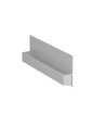 1m aluprofil OMNI10 AC2 - Anodiseret, indspartling, LED skinne