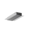1m aluprofil VARIO30-04 ACDE-9 - Anodiseret, indspartling, LED skinne
