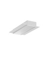 2m aluprofil VARIO30-04 ACDE-9 - Ubehandlet aluminium, indspartling, LED skinne