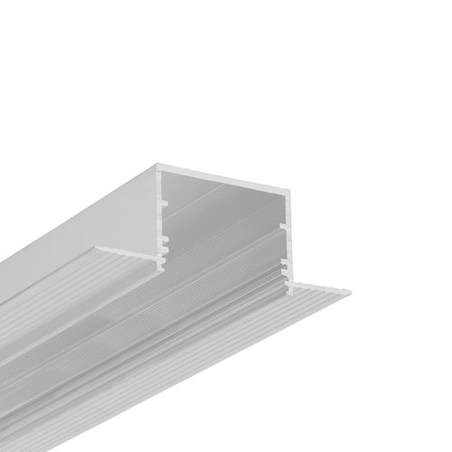 1m aluprofil VARIO30-05 ACDE-9 - Ubehandlet aluminium, indspartling, LED skinne