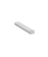 2m aluprofil FLOOR8 K - Anodiseret, fliseprofil, LED skinne