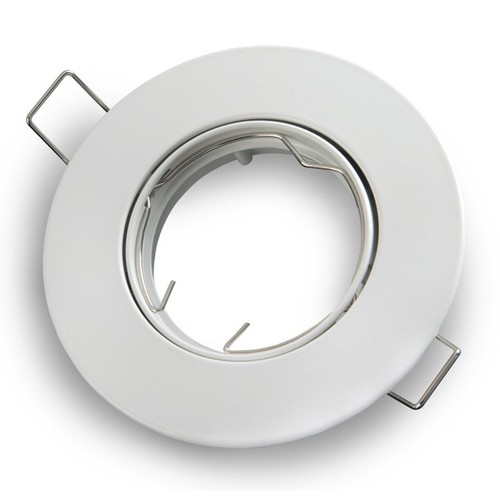 Downlight kit uden lyskilde - Hul: Ø7 cm, Mål: 9,2 cm, mat hvid, inkl. keramisk fatning MR11